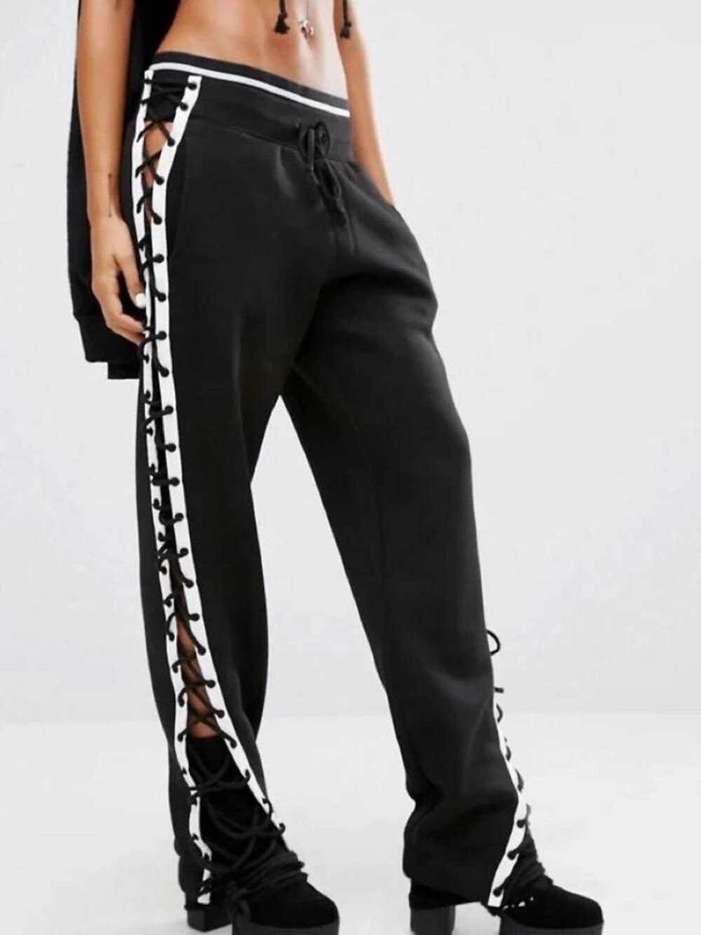 Puma Fenty Women's Black Velvet Pants